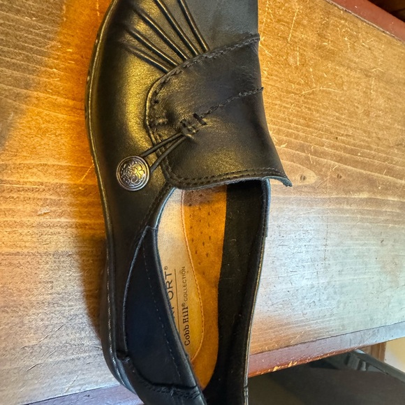 Rockport Cobb Hill Collection. Size 6.5 Paulette Comfort Smooth Black Leather. - Picture 5 of 10